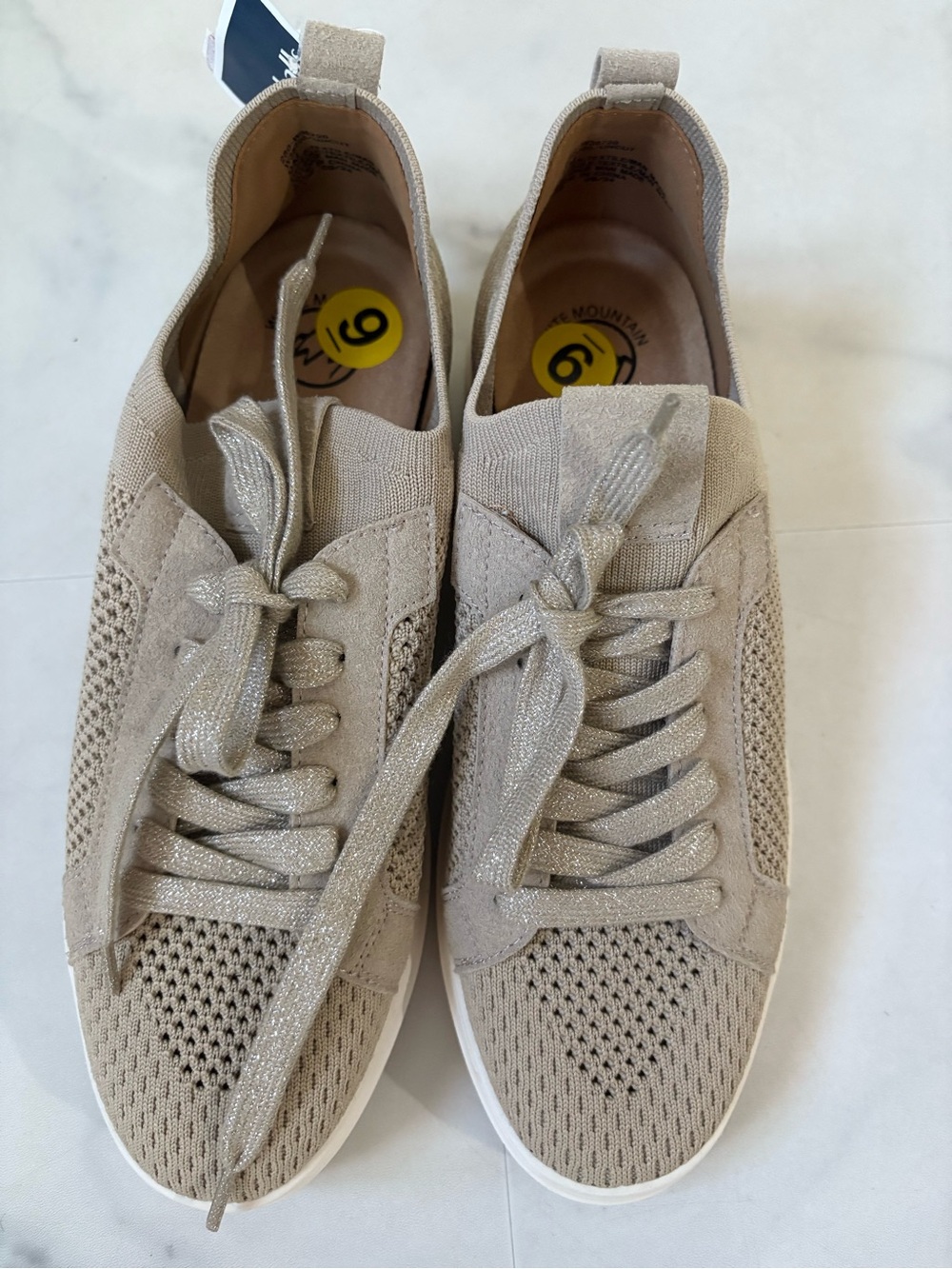 NWT Tan Sneakers
